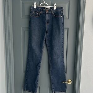 Levi's Dark Blue Straight Leg Women's Jeans